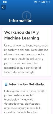 Información evento Información evento